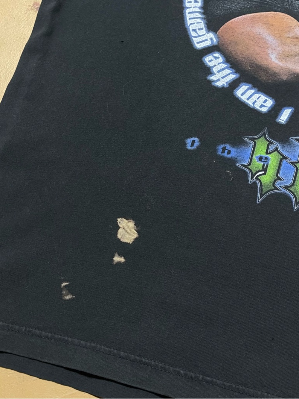 Y2K Triple H WWE WWF Wrestling Graphic Shirt Sized Large - Picture 4 of 7